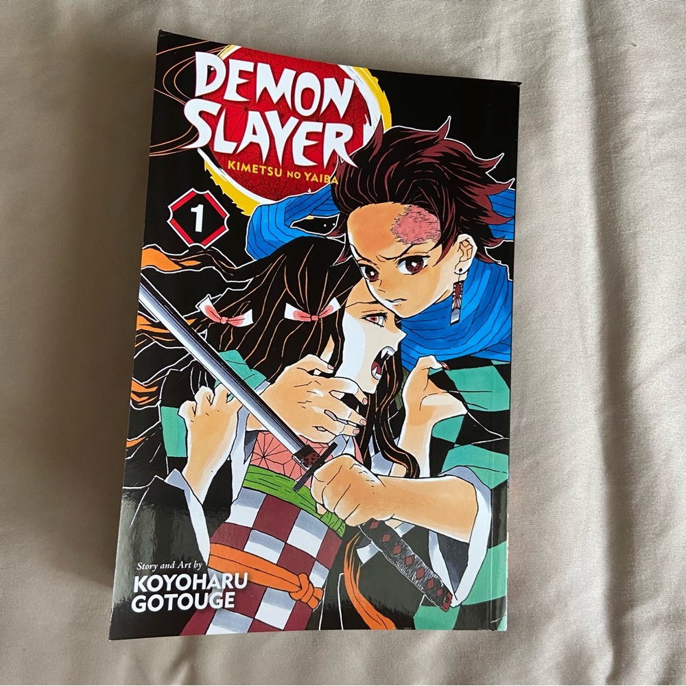 demon slayer ‘kimetsu no yaiba’ manga vol. 1
